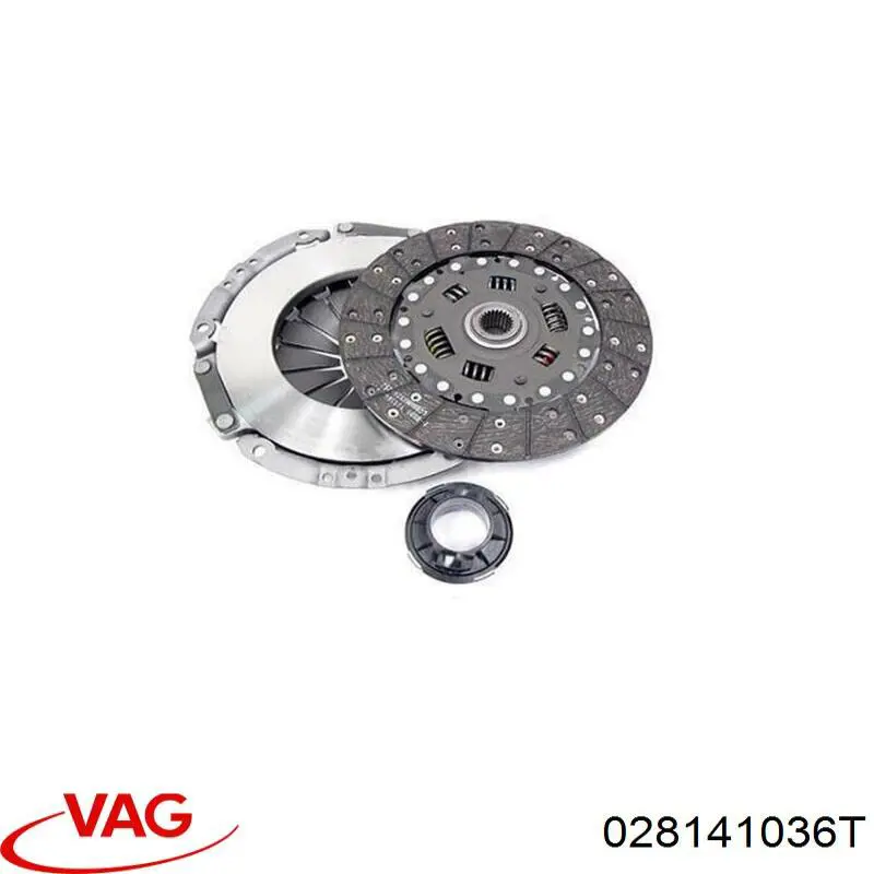 Disco de embrague VAG 028141036T precio, desde 203,19 EUR