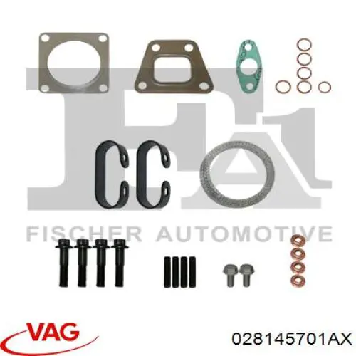Turbocompresor 028145703BV VAG