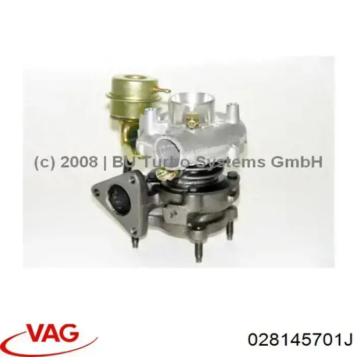Turbocompresor 028145701J VAG