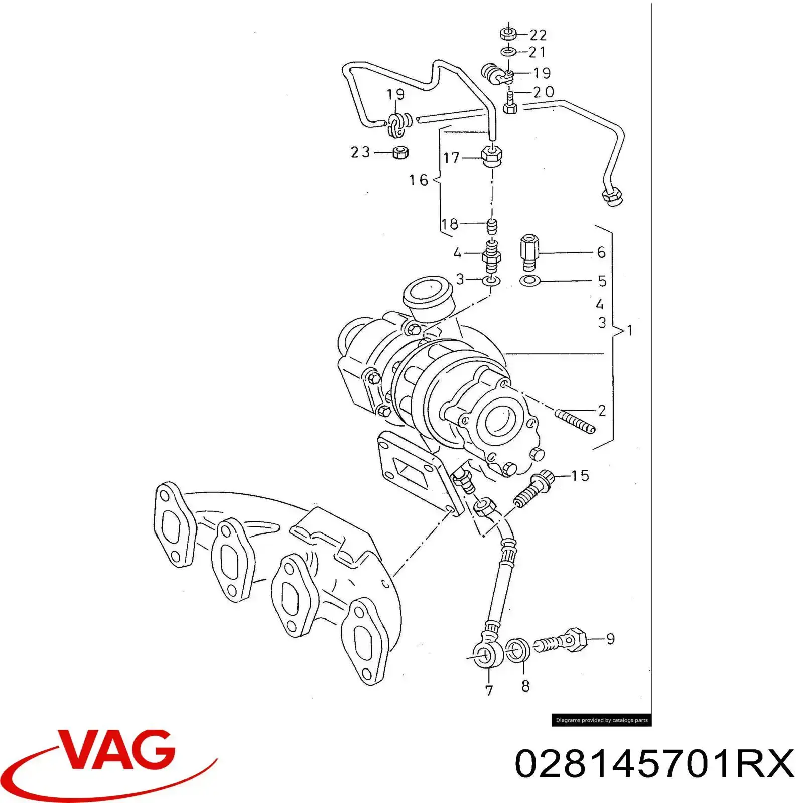 Turbo VAG 028145701RV