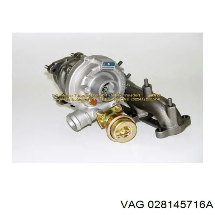 Válvula (actuador) De Control De Turbina para Volkswagen Passat (B3, B4, 3A5, 351)