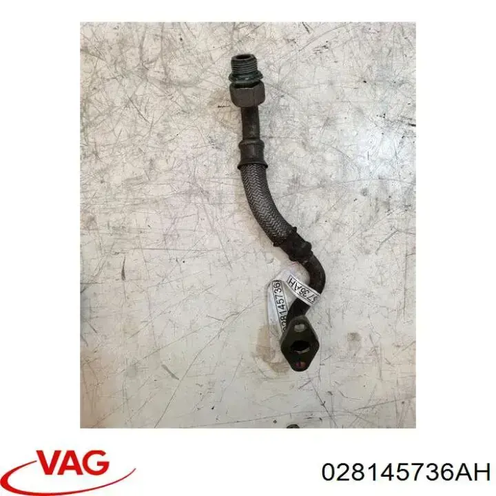 Tubo de drenaje de aceite de turbocompresor VAG 028145736AH precio, desde 125,88 EUR