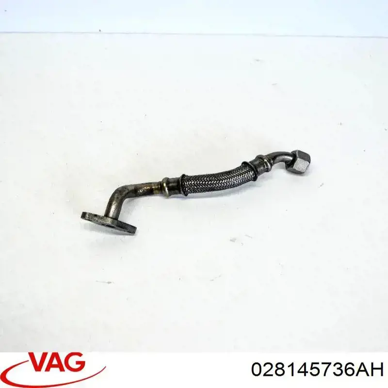 Tubo de drenaje de aceite de turbocompresor 028145736AH VAG