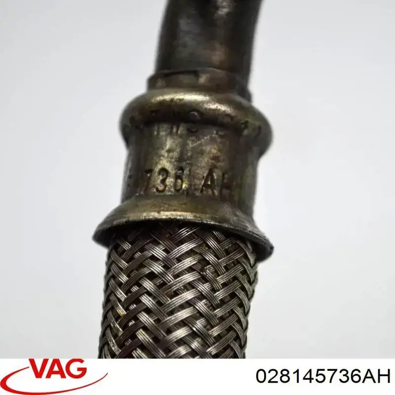 Tubo de drenaje de aceite de turbocompresor VAG 028145736AH