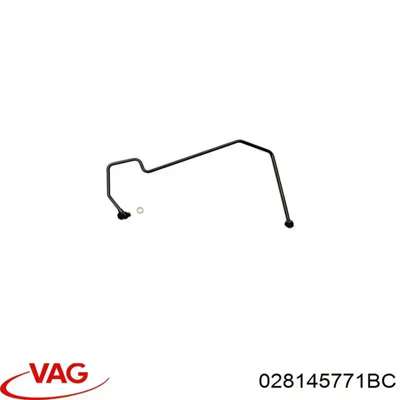 Tubo de suministro de aceite a la turbina VAG 028145771BC precio, desde 60,39 EUR