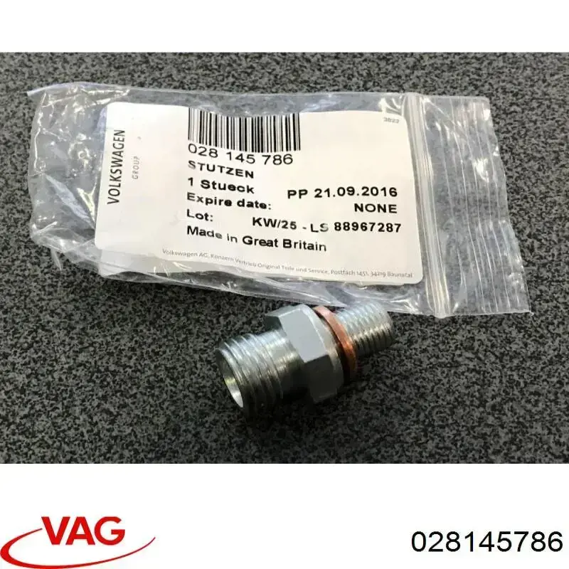 Comprar 117750 Hans Pries (Topran) Perno de tubo de alimentación de aceite de turbocompresor