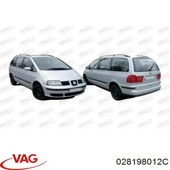 Comprar 028198012C VAG Juego de juntas superiores de motor