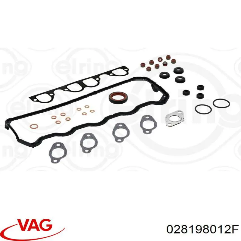 028198012F VAG juego de juntas de motor, completo, superior