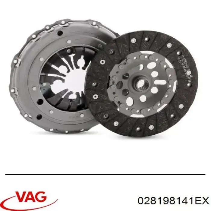 028198141EX VAG Embrague motor