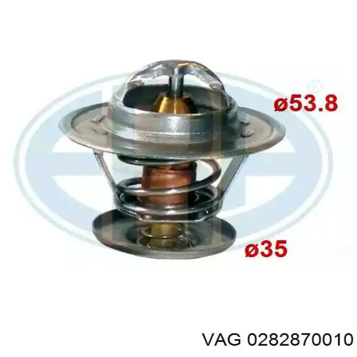 Termostato refrigerante VAG 0282870010