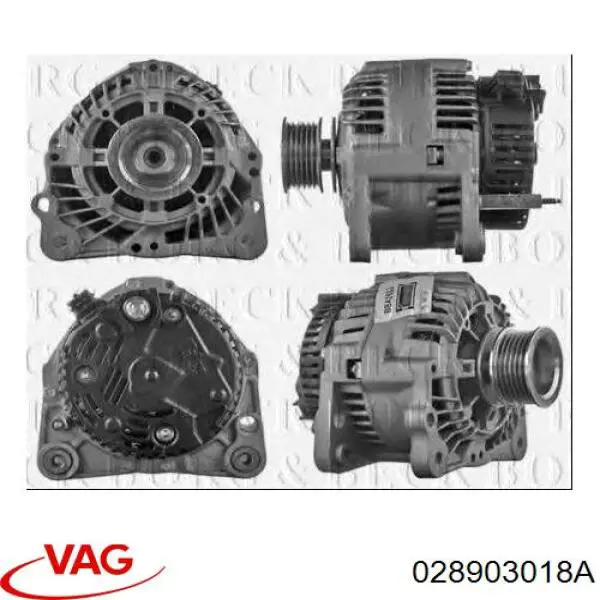Alternador 028903018A VAG