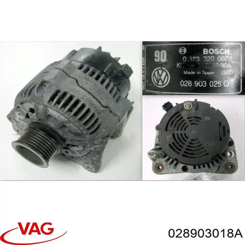 028903018A VAG alternador