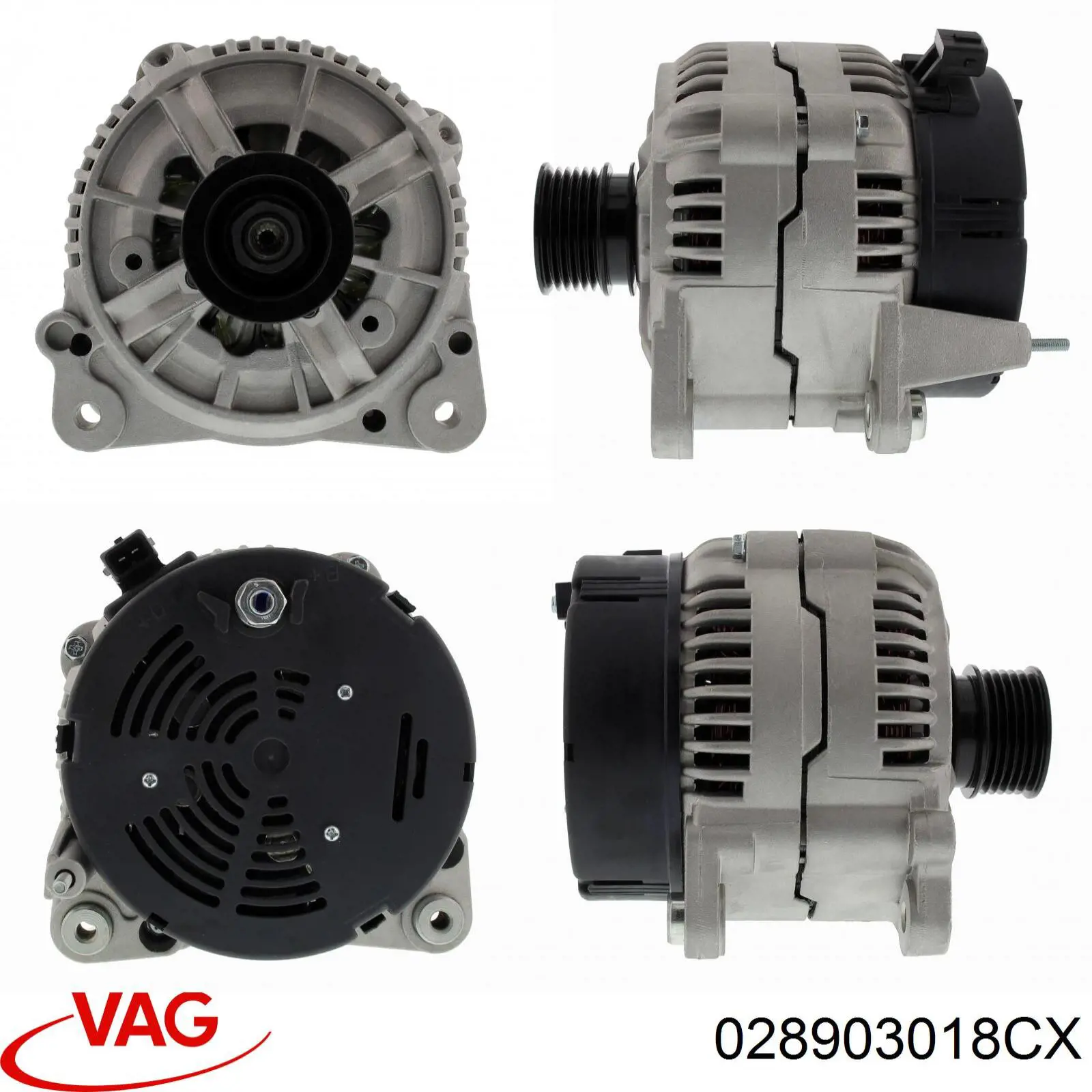 Alternador del motor VAG 028903018CX precio, desde 189,65 EUR