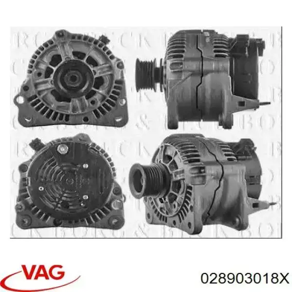 Alternador del motor VAG 028903018X precio, desde 53,72 EUR