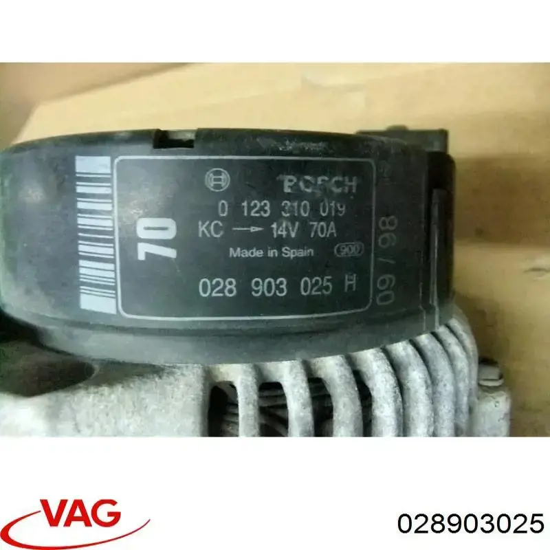 Alternador 028903025 VAG