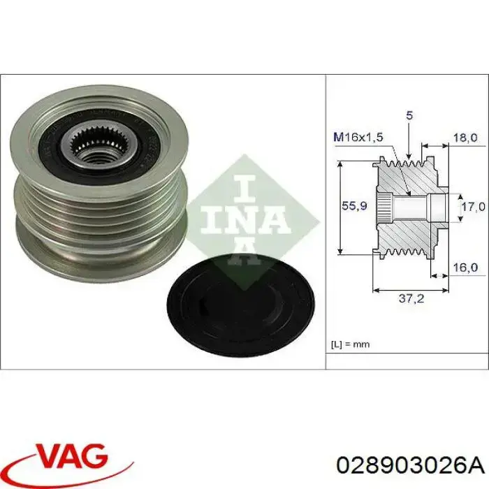 Comprar 028903026A VAG Dynamo