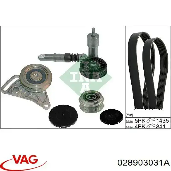 Generador VAG 028903031A