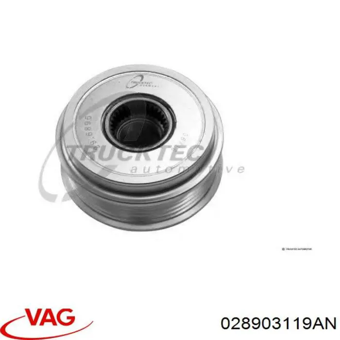 Polea alternador 028903119AN VAG