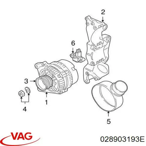 Comprar 028903193E VAG 