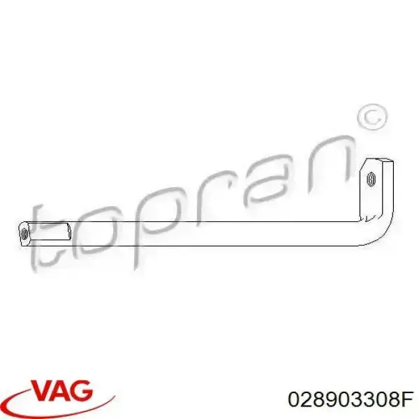 Comprar 028903308F VAG Soporte del tensor de la correa de transmisión