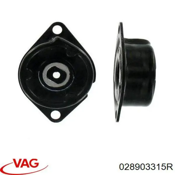 Tensor de la correa trapecial poli v VAG 028903315R