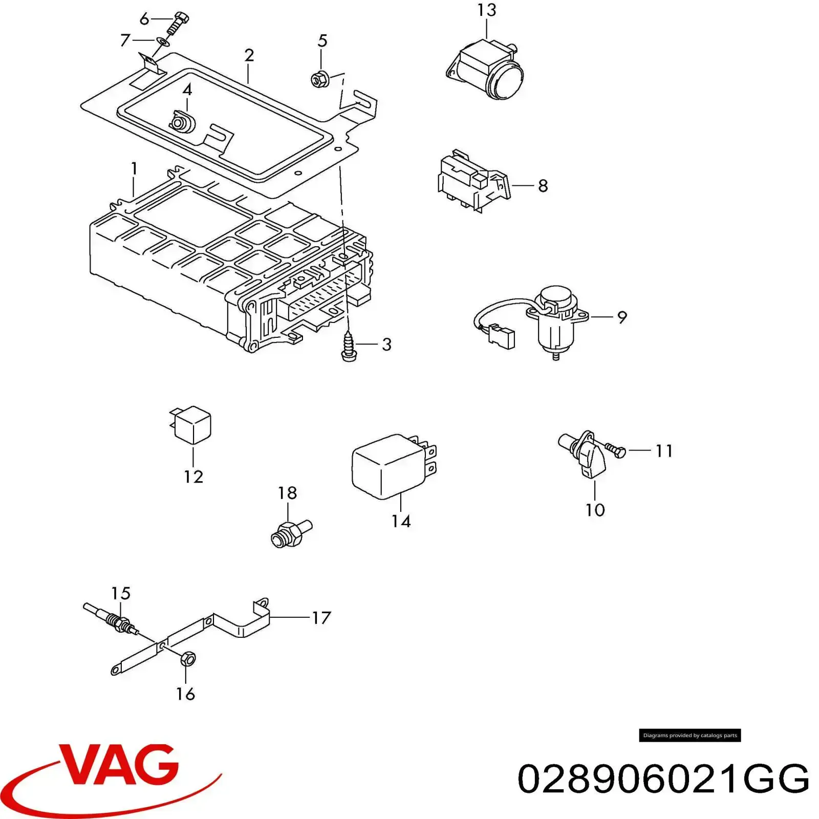 Comprar 0281001308 VAG ECU