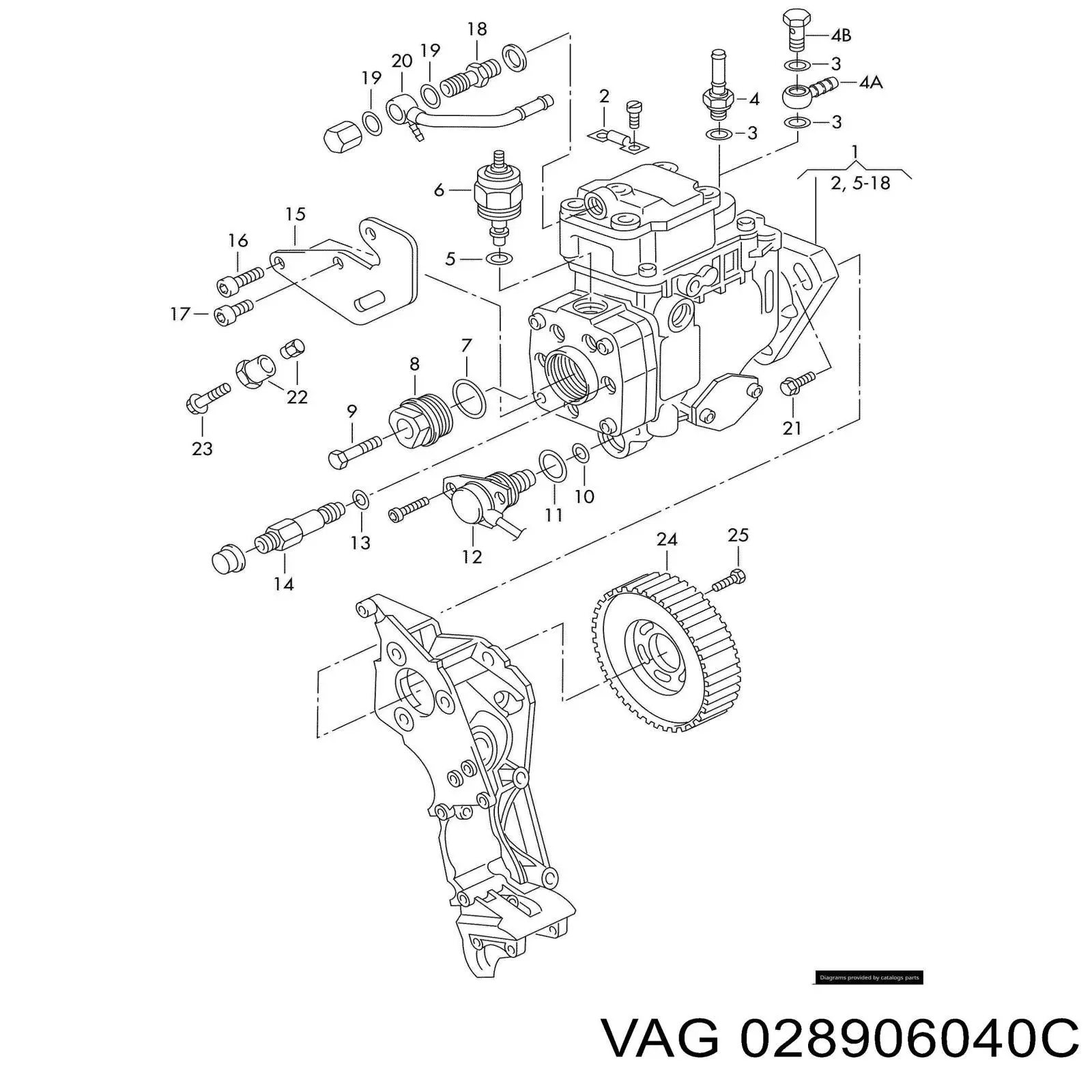 Comprar 028906040C VAG Sensor de temperatura de combustible