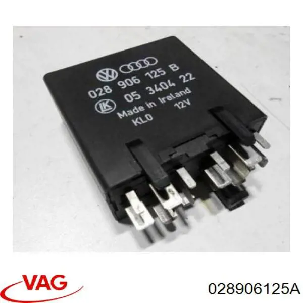 Relé de bujía de precalentamiento VAG 028906125 precio, desde 123,42 EUR
