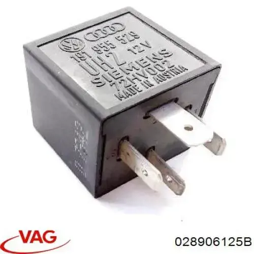 Relé de bujía de precalentamiento VAG 028906125B precio, desde 123,42 EUR