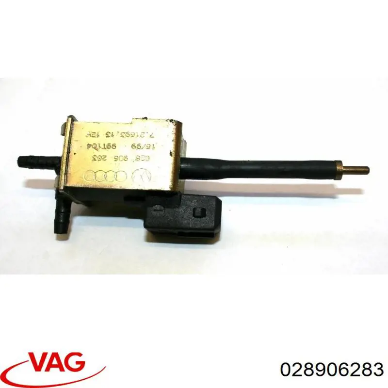 Válvula solenoide de control de presión de sobrealimentación 028906283 VAG
