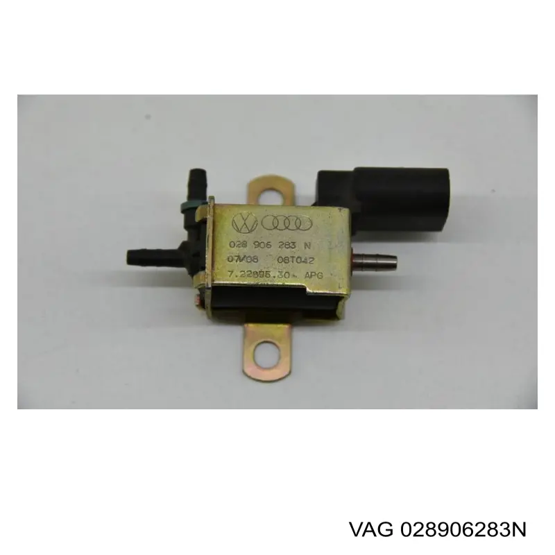 Válvula solenoide de control de presión de sobrealimentación VAG 028906283N precio, desde 55,18 EUR