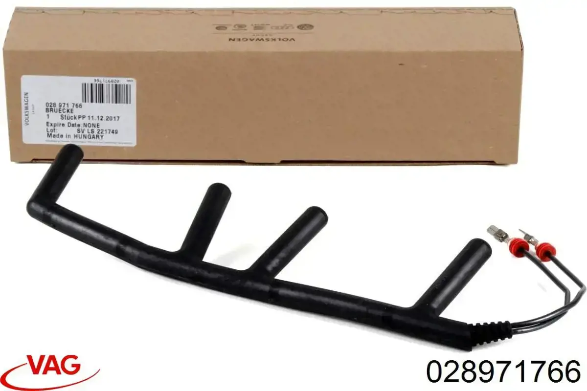 028971766 VAG Cable de bujías de precalentamiento