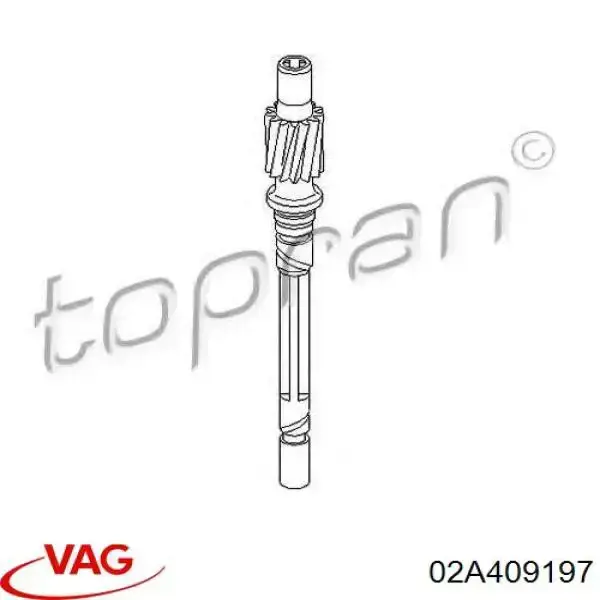 Engranaje conducido del velocímetro VAG 02A409197 precio, desde 2,38 EUR