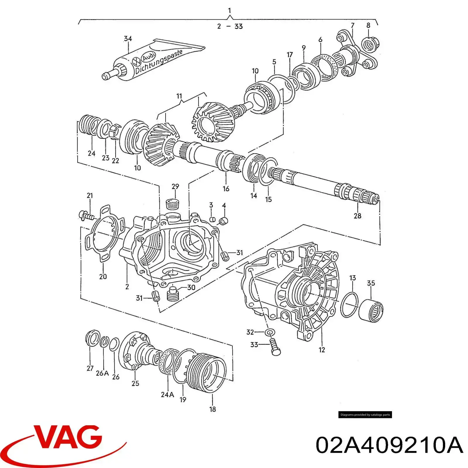 Comprar 02A409210A VAG 