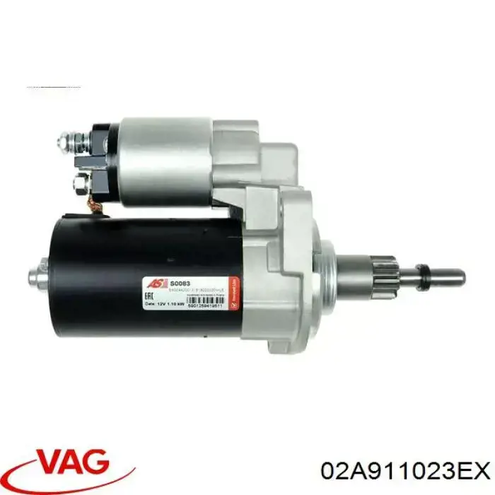 Burro de arranque  VAG 02A911023EX precio, desde 60,98 EUR