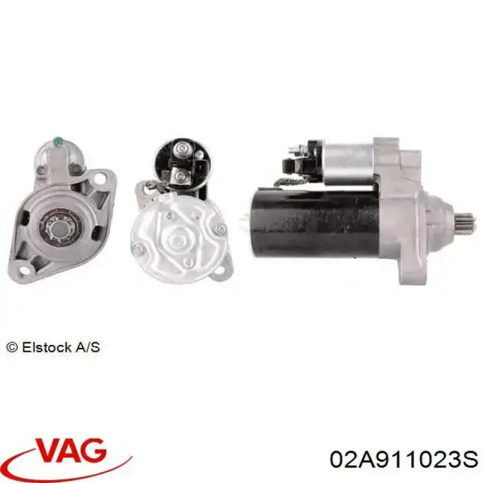 02A911023S VAG motor de arranque