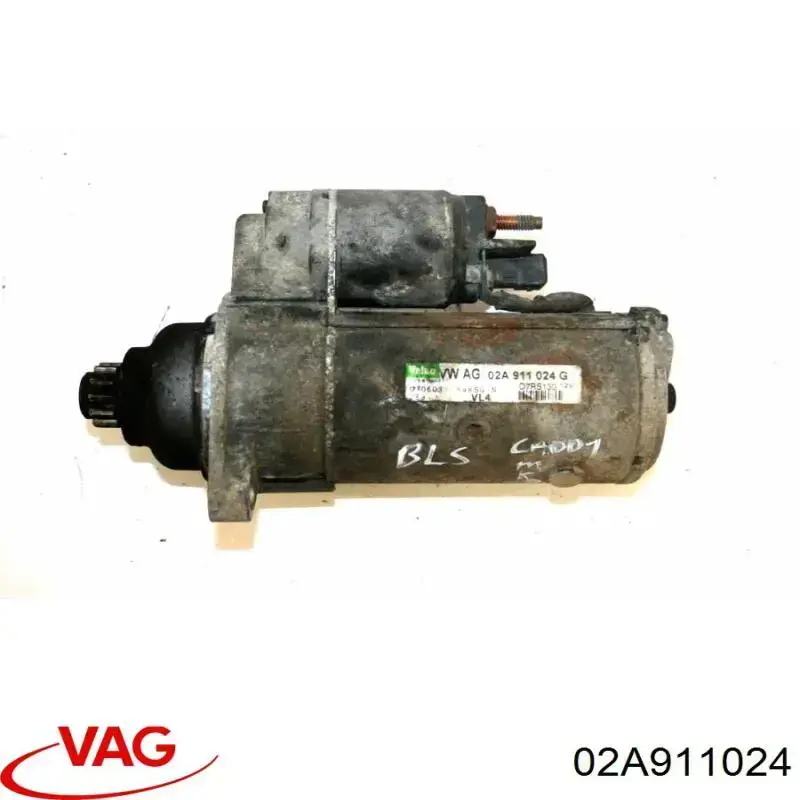 Motor de arranque 02A911024 VAG