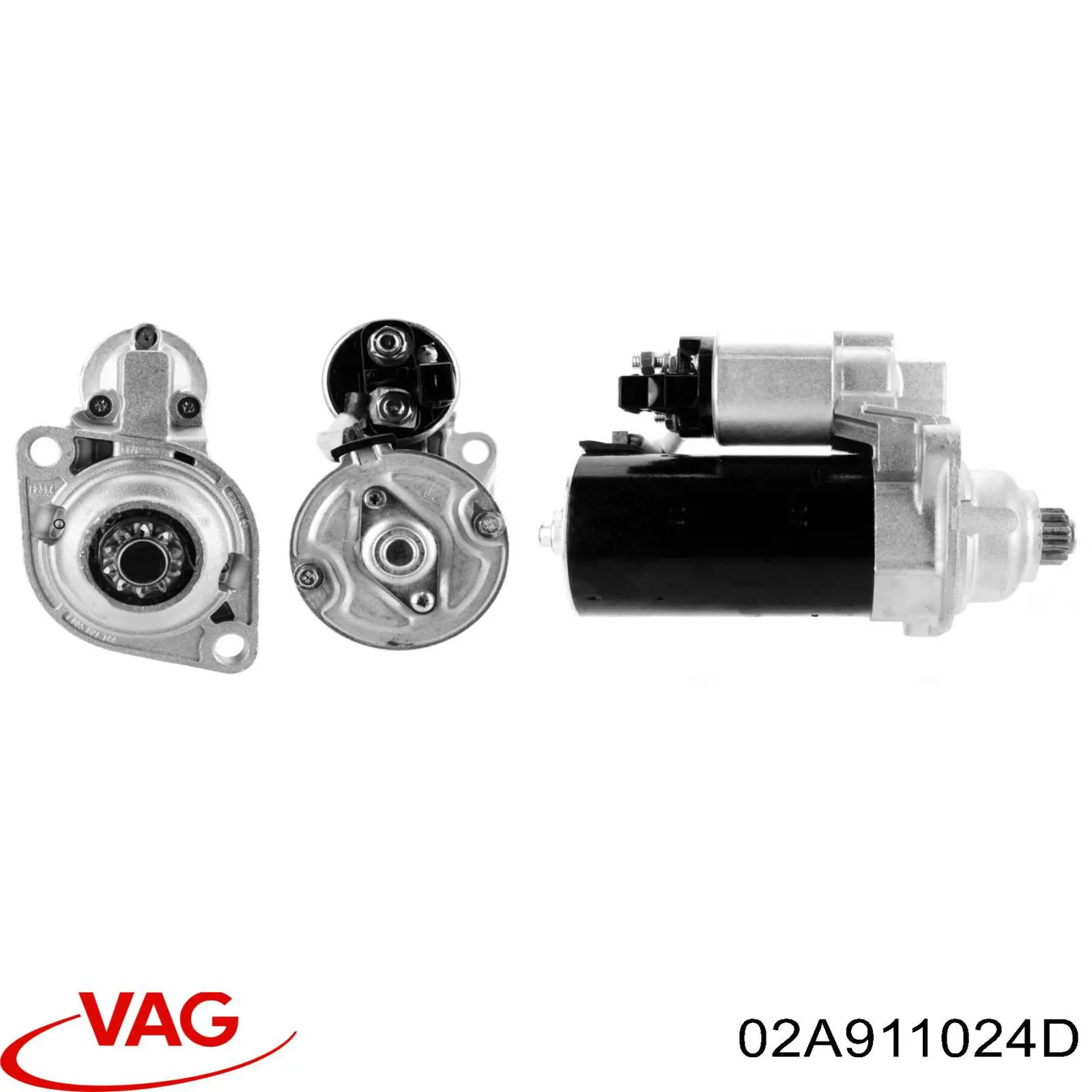 Comprar 02A911024D VAG Motores de arranque