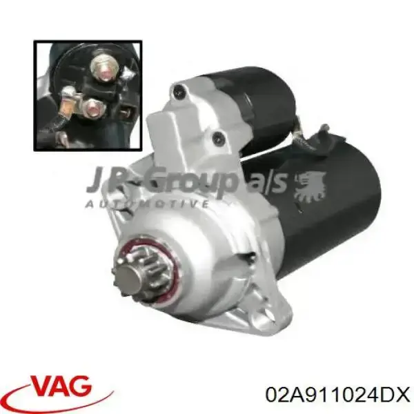 02A911024DX VAG Arranque motores