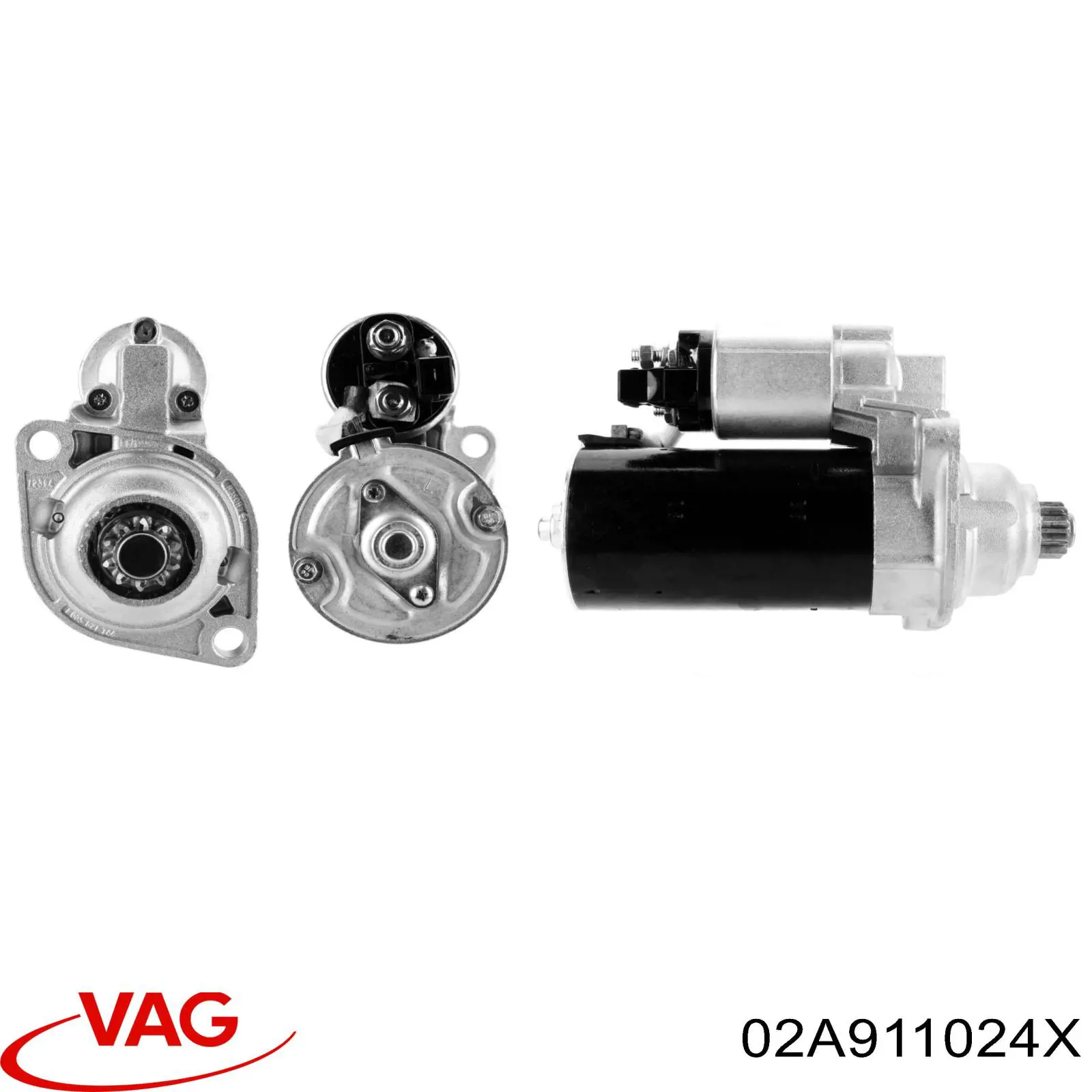 Motor de arranque 02A911024X VAG