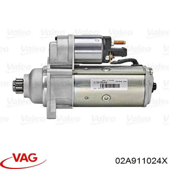 Burro de arranque  VAG 02A911024X precio, desde 94,02 EUR