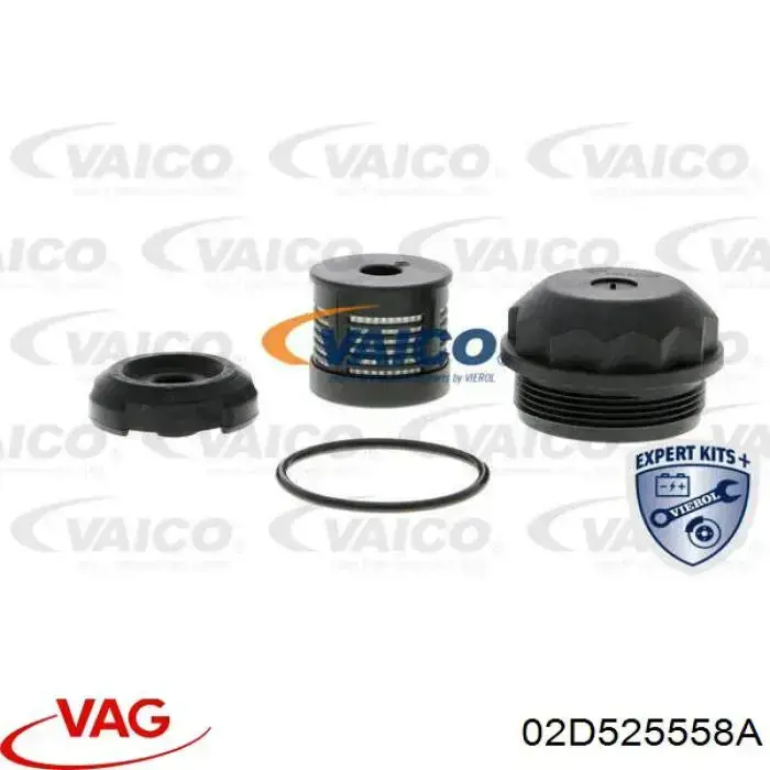 Comprar 02D525558A VAG Filtro del diferencial trasero (embrague Haldex)