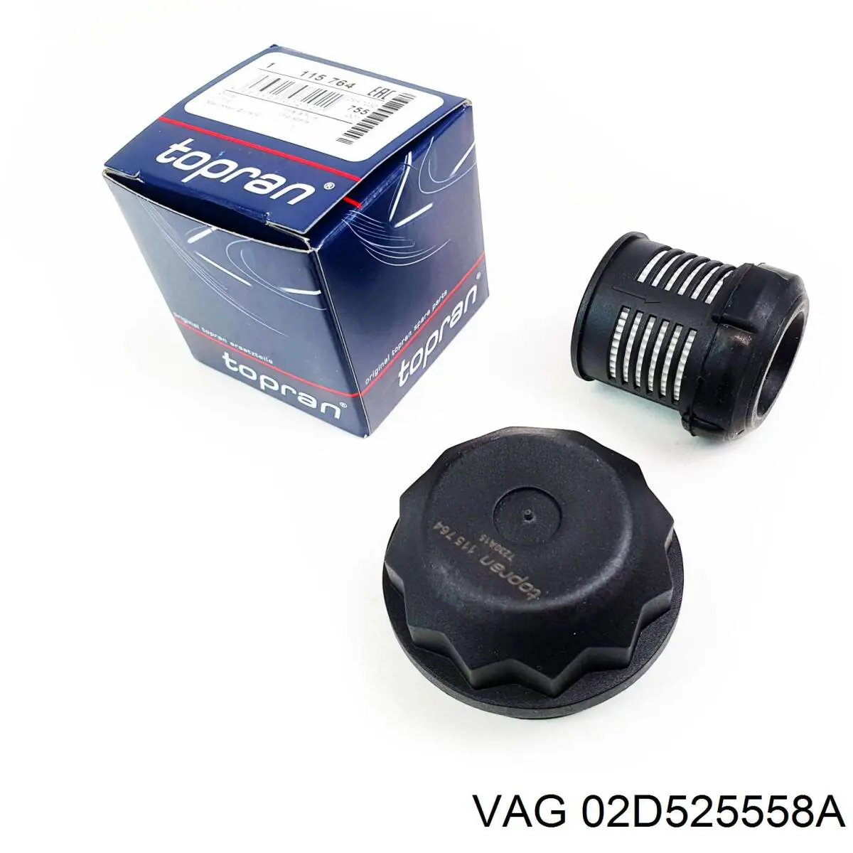 Filtro del diferencial trasero (embrague Haldex) 02D525558A VAG