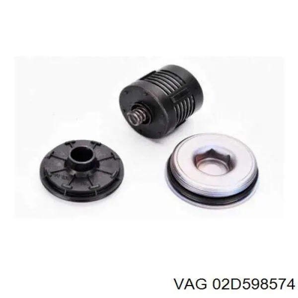 Filtro del sistema hidráulico 02D598574 VAG