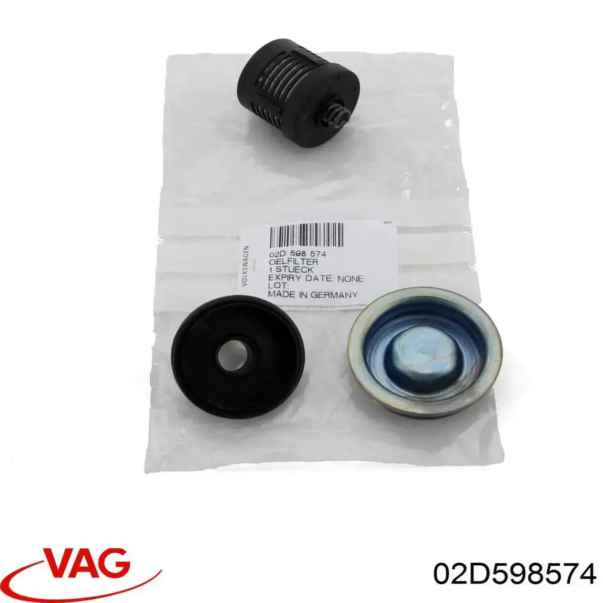 Filtro del sistema hidráulico VAG 02D598574
