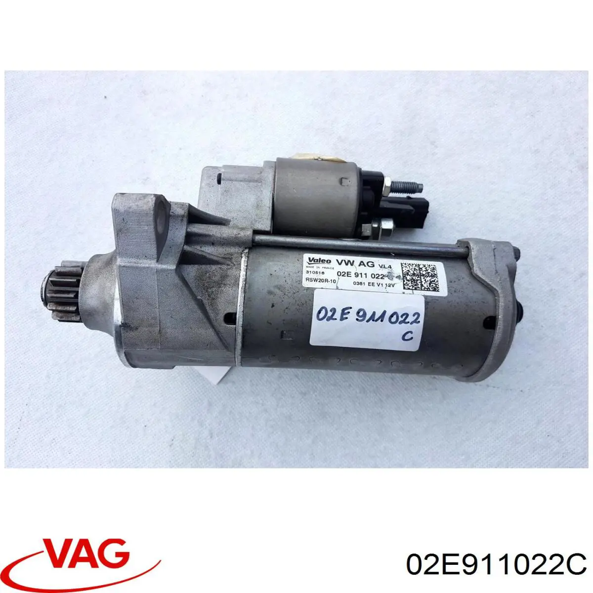 Motor de arranque 02E911022C VAG