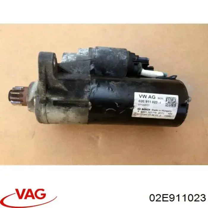 Motor de arranque 02E911023 VAG