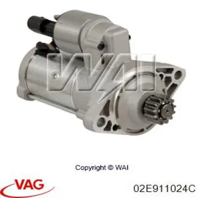 Comprar 02E911024C VAG Motores de arranque