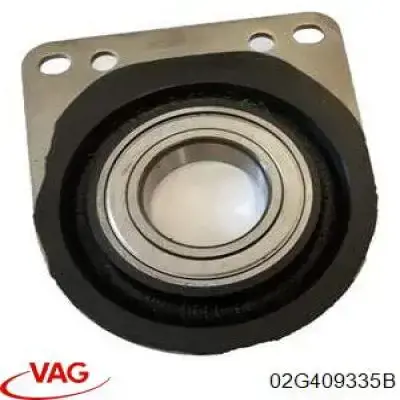 Soporte de rodamiento intermedio del semieje delantero VAG 02G409335B precio, desde 80,29 EUR