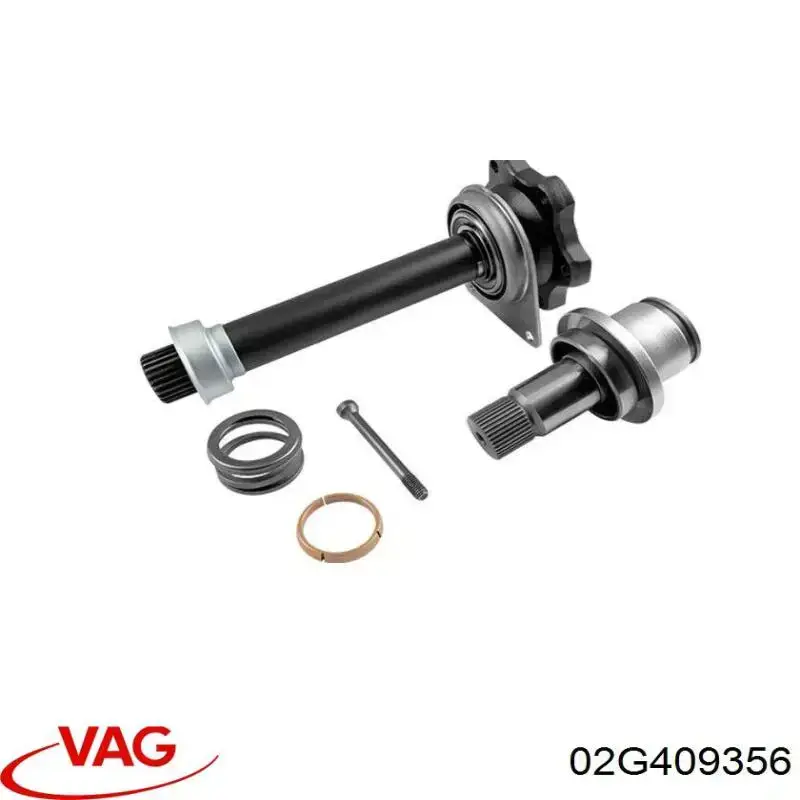 Semieje de transmisión intermedio VAG 02G409356